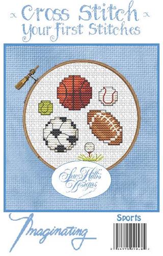 click here to view larger image of Sports Kit - Sue Hillis Designs (counted cross stitch kit)