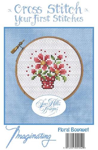 click here to view larger image of Floral Bouquet Kit - Sue Hillis Designs (counted cross stitch kit)