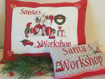 click here to view larger image of Santas Workshop (chart)