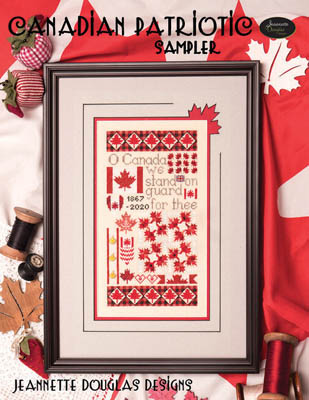 click here to view larger image of Canadian Patriotic Sampler (chart)