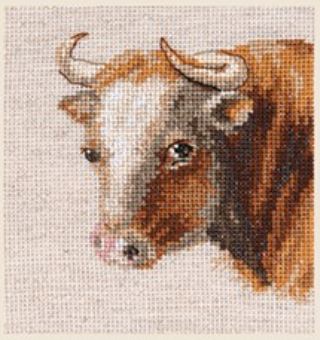 click here to view larger image of Bull (counted cross stitch kit)