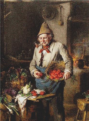 click here to view larger image of Vegetable Peddler (chart)