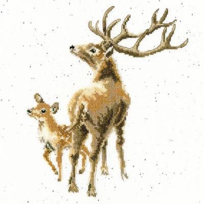 click here to view larger image of Wild at Heart - Hannah Dale (counted cross stitch kit)