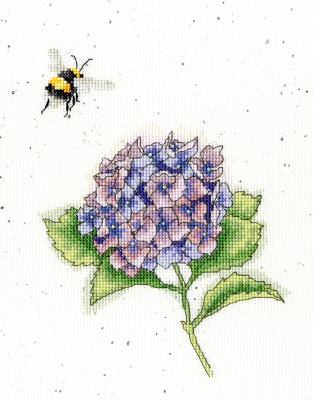 click here to view larger image of Busy Bee - Hannah Dale (counted cross stitch kit)