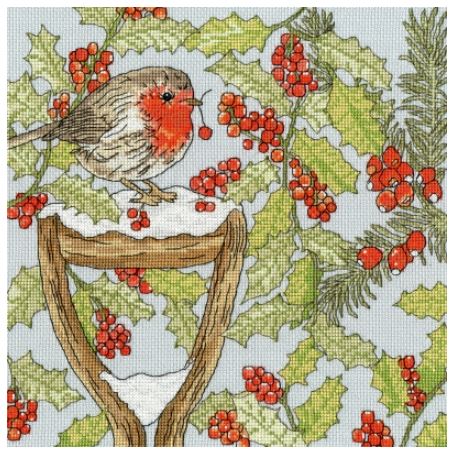 click here to view larger image of Christmas Garden (counted cross stitch kit)