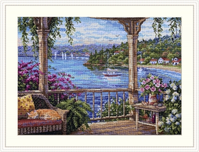 click here to view larger image of Tranquility (counted cross stitch kit)