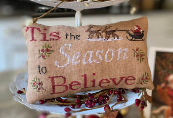 click here to view larger image of Tis The Season Pillow (chart)