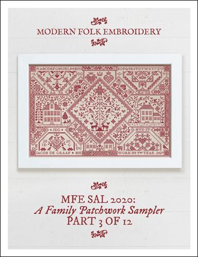 click here to view larger image of Family Patchwork Sampler, A (chart)