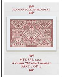 click here to view larger image of Family Patchwork Sampler, A (chart)