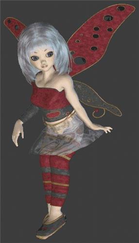 click here to view larger image of Ladybug Fairy (chart)