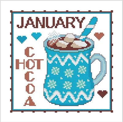click here to view larger image of Year of MUGS - January (chart)