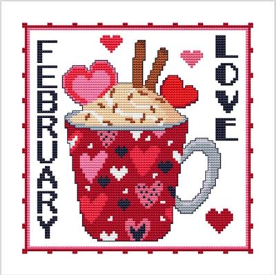 click here to view larger image of Year of MUGS - February (chart)