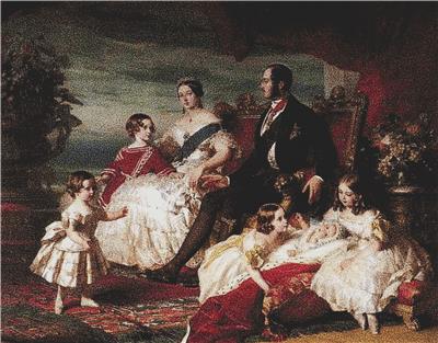 click here to view larger image of Royal Family in 1846, The (chart)