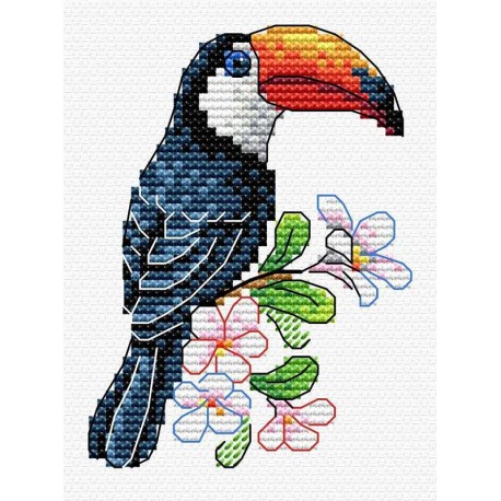 click here to view larger image of Tropical Dweller   (counted cross stitch kit)