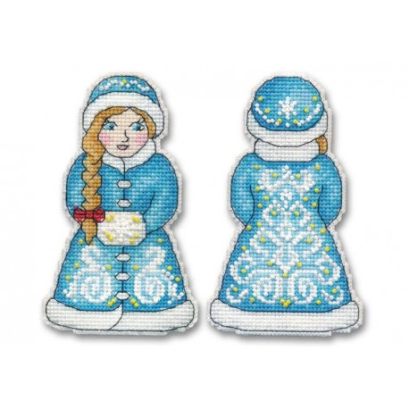 click here to view larger image of Snow Maiden, The (counted cross stitch kit)