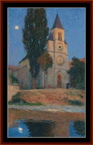click here to view larger image of Moon Over Labastide - Henri Martin (chart)