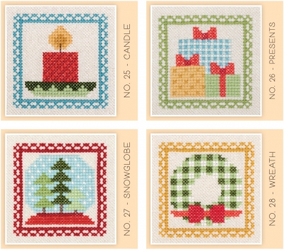 click here to view larger image of Stitch Cards - Set G (chart)