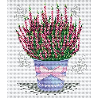 click here to view larger image of Heather (counted cross stitch kit)