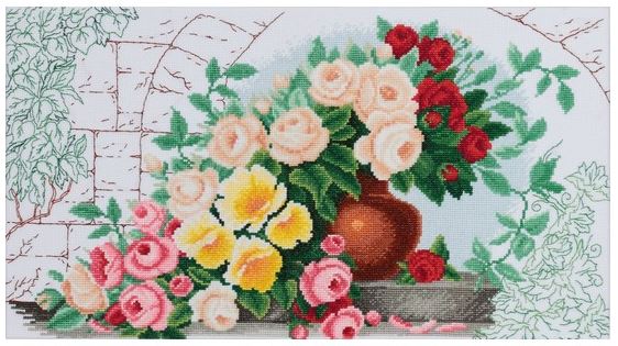 click here to view larger image of Rose Vein, The (counted cross stitch kit)