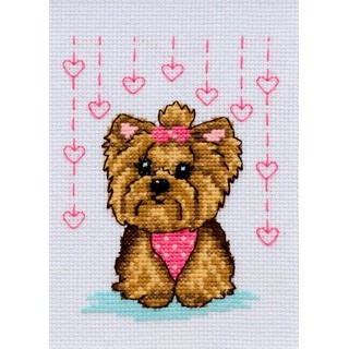 click here to view larger image of Doggy - 0225 (counted cross stitch kit)