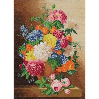 click here to view larger image of Autumn Bouquet (counted cross stitch kit)