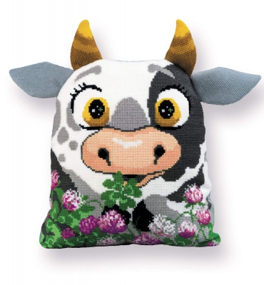 click here to view larger image of Calf Cushion (counted cross stitch kit)