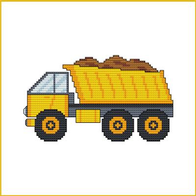 click here to view larger image of Construction Truck - Dump Truck (chart)