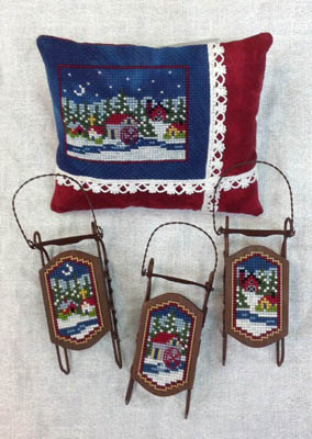 click here to view larger image of Small Sleds-Mini Village (accessory)
