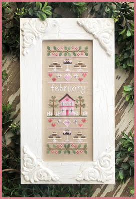 click here to view larger image of Sampler of the Month - February (chart)