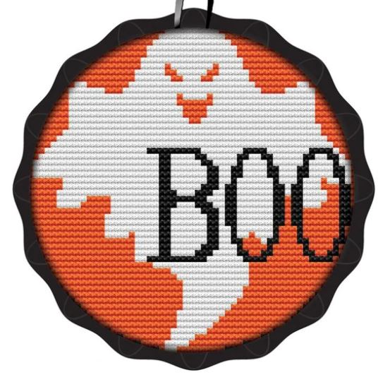 click here to view larger image of Spooky Ornament - Ghost (counted cross stitch kit)