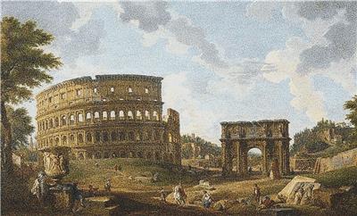 click here to view larger image of View of the Colosseum (chart)