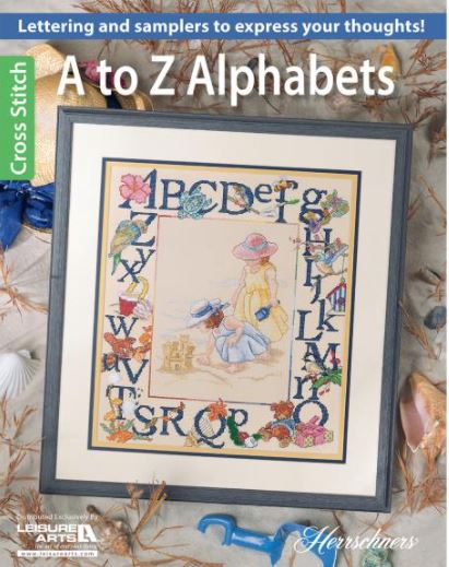 click here to view larger image of A to Z Alphabets (chart)