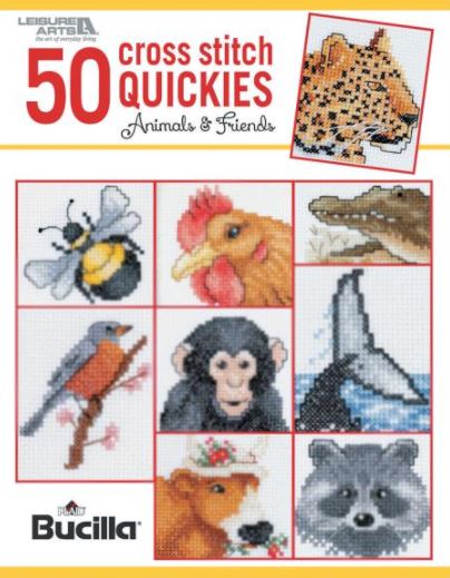 click here to view larger image of 50 Cross Stitch Quickies Animals and Friends (chart)