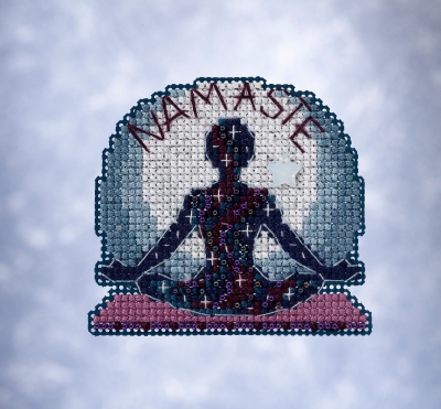 click here to view larger image of Namaste (2021) (counted cross stitch kit)