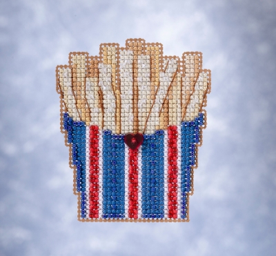 click here to view larger image of French Fries (2021) (counted cross stitch kit)