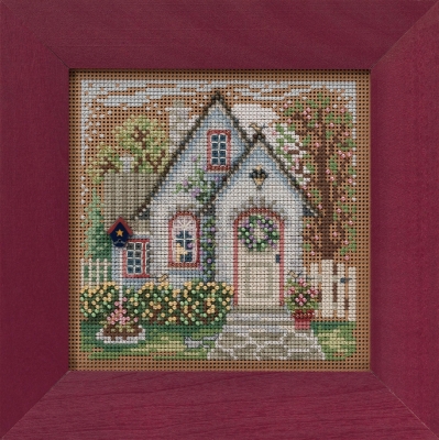 click here to view larger image of Summer Cottage Main Street (2021) (counted cross stitch kit)
