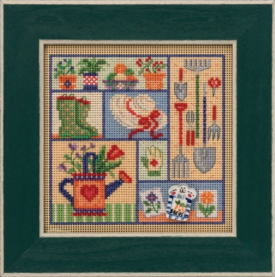 click here to view larger image of Garden Sampler (2021) (counted cross stitch kit)