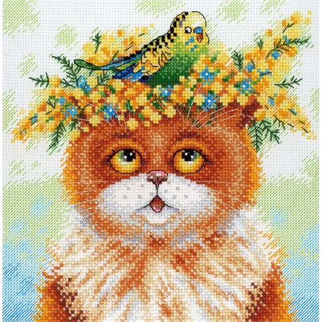 click here to view larger image of Story of One Friendship (counted cross stitch kit)