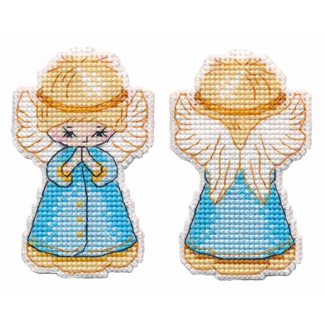 click here to view larger image of Christmas Toy - Angel (counted cross stitch kit)