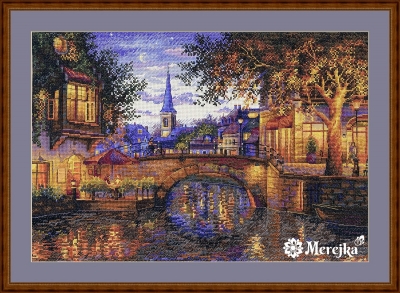 click here to view larger image of Twilight Reflection (counted cross stitch kit)