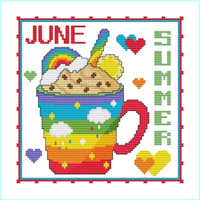 click here to view larger image of Year of MUGS - June (chart)