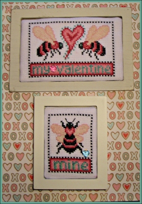 click here to view larger image of Bee My Valentine - Love Bits (chart)