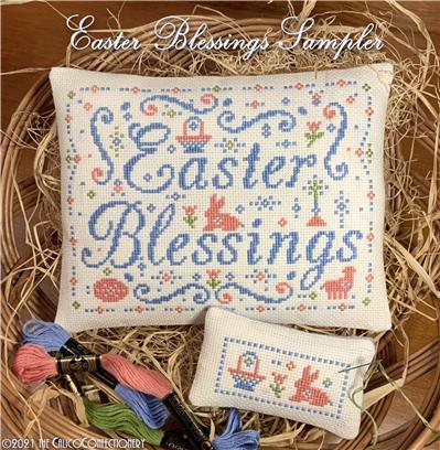 click here to view larger image of Easter Blessings Sampler (chart)