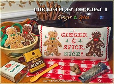 click here to view larger image of Christmas Cookies I - Ginger & Spice (chart)