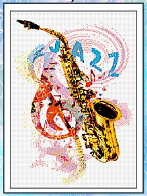 click here to view larger image of Saxophone  (chart)