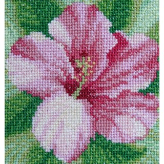 click here to view larger image of Hibiscus (counted cross stitch kit)