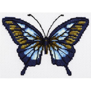click here to view larger image of Butterfly M-0215 (counted cross stitch kit)