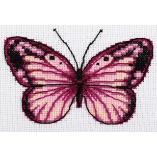 click here to view larger image of Butterfly M-0214 (counted cross stitch kit)