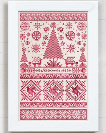 click here to view larger image of Scandinavian Christmas Sampler, A (chart)