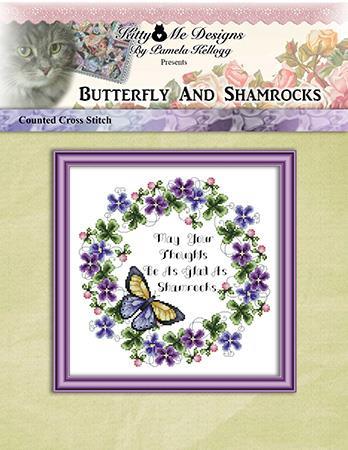 click here to view larger image of Butterfly and Shamrocks (chart)